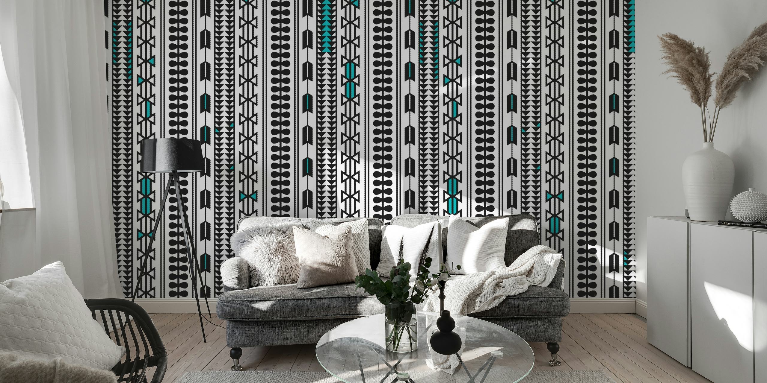African Pattern behang