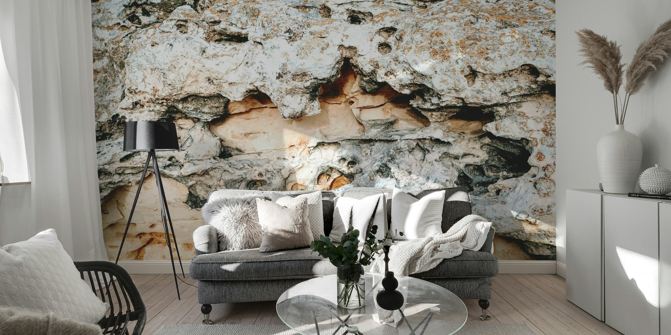Blush Rocks wallpaper