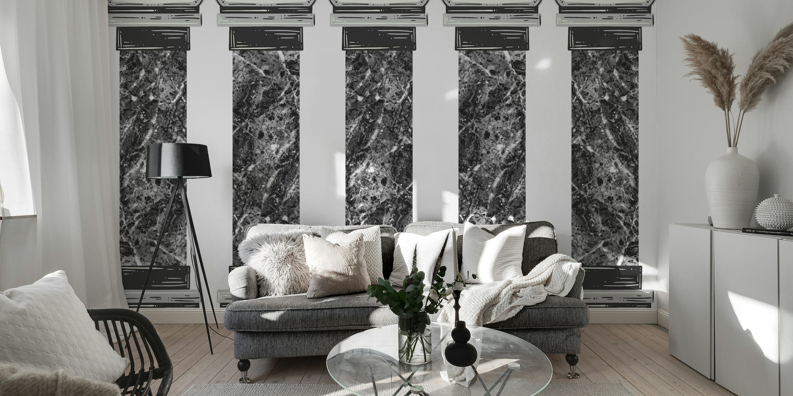 Black Marble Elegance wallpaper