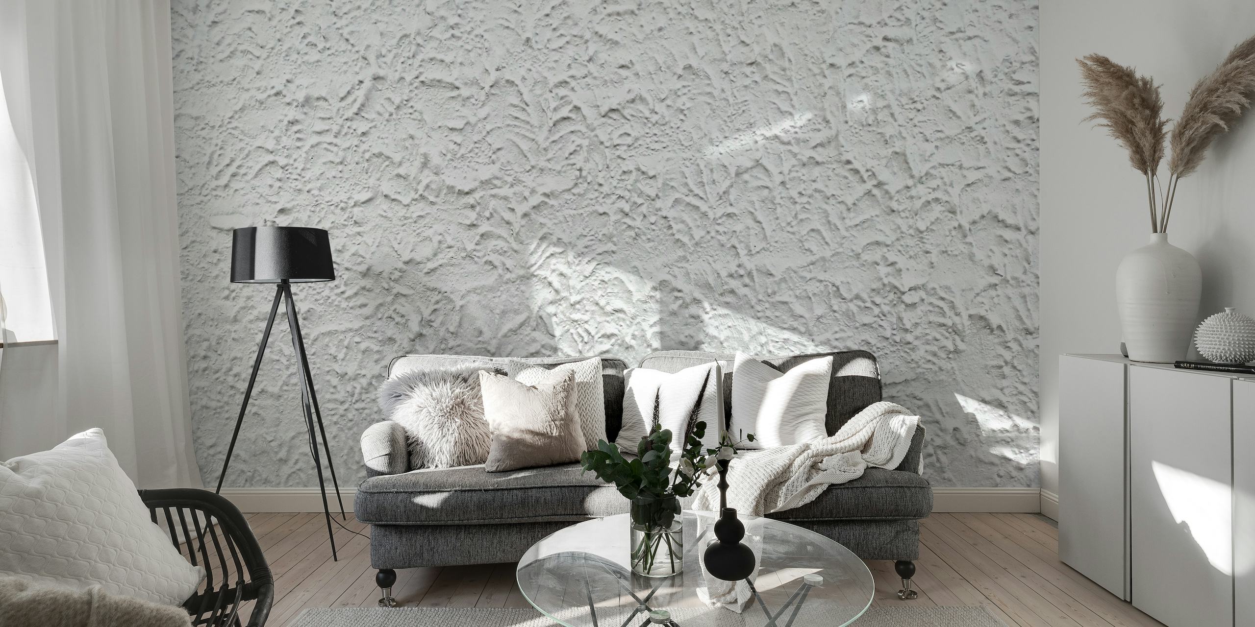 Cement Clay Art Wall Mural - an artistic blend of modern and traditional