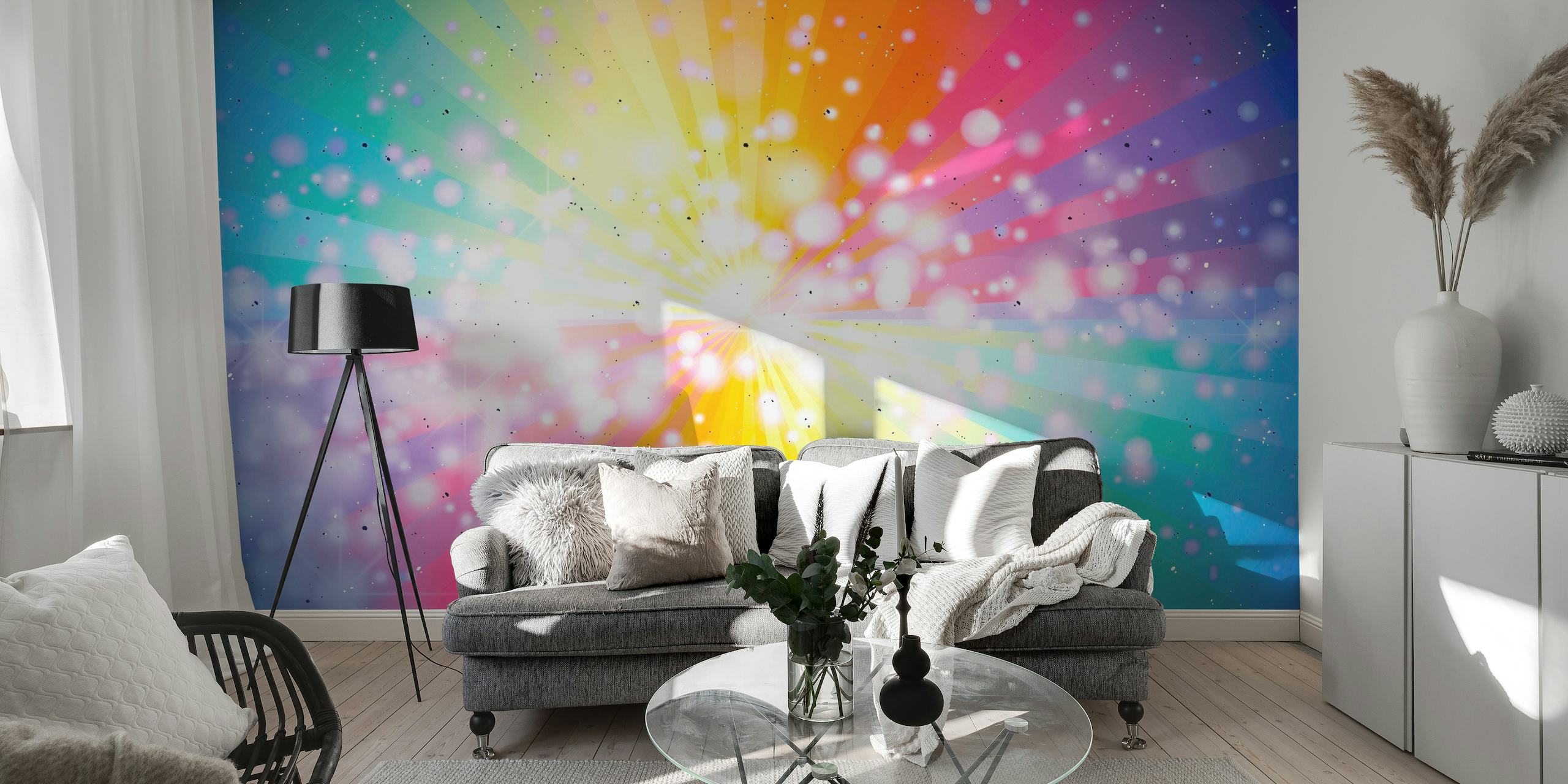 Vibrant Rainbow wallpaper