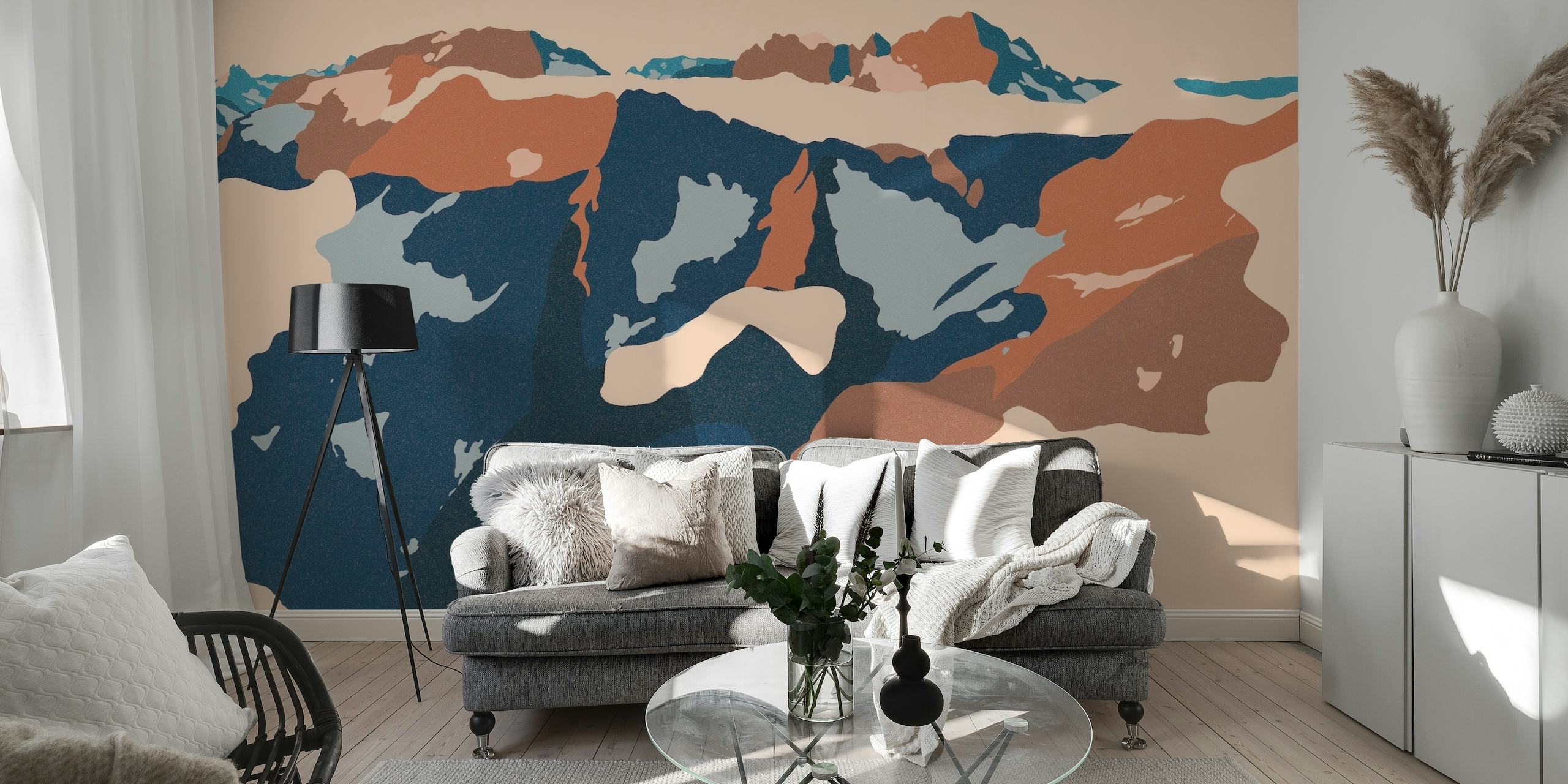 Abstract Mountaintop wallpaper