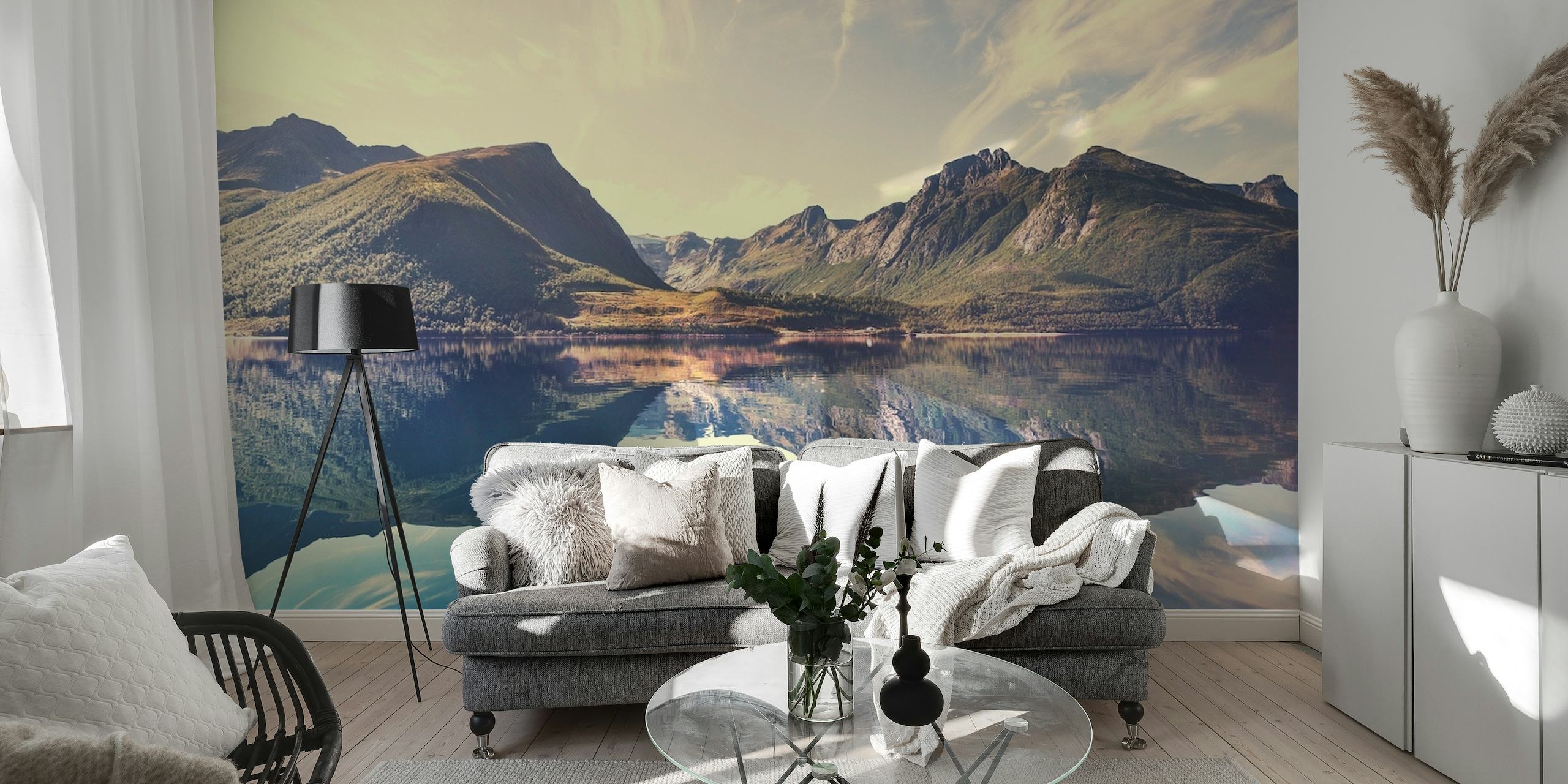 Norwegian landscape II wallpaper