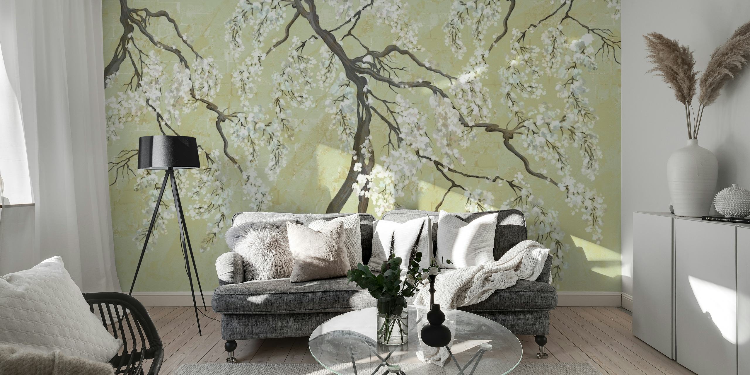 Branch flowers wallpaper