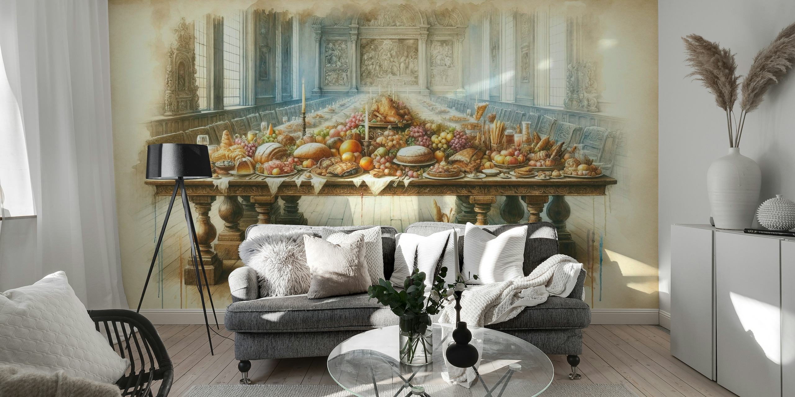Banquet of Abundance wallpaper