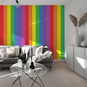 Rainbow Stripes Wallpaper 2