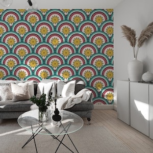 Colorful mandalas pattern / 3067 A