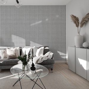 Simple Checker Pattern Grey White