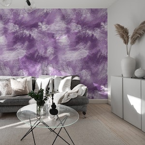 Painterly Background - Purple