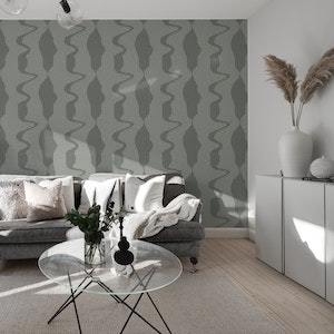 fancy new boho pattern in grey tones
