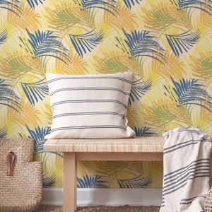 Summer Palm Jungle Pattern 1