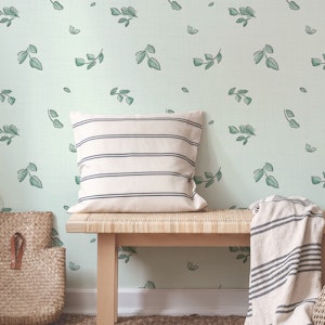 Sage Green Leaf Whispers