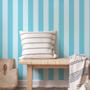 Fresh Striped Lines Turquoise