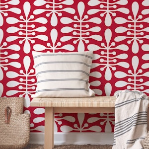 Red Botanical Echoes