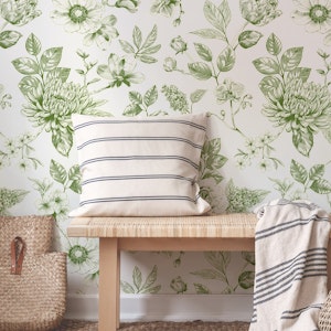 Vintage Floral Toile