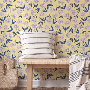 Bloom & Brush - Playful Floral Pattern