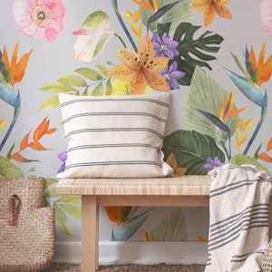 Exotic Flowers & Jungle Greenery
