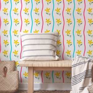 Floral harmony stripes