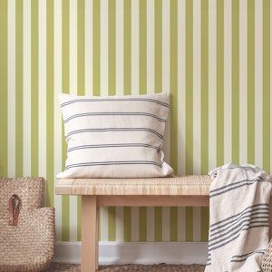 Olive Green Stripes - Medium