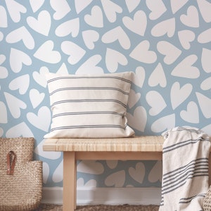 Playful Hearts Moody Blue