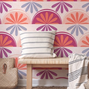 Abstract Floral Circles