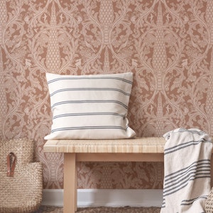 Mocha Mousse Damask T02