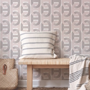 Retro Chain Loops (beige)