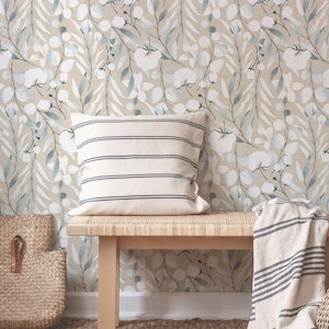 Eucalyptus Wedding - On Taupe - small