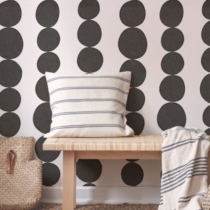 Mid Century Circles - Bold Black & White