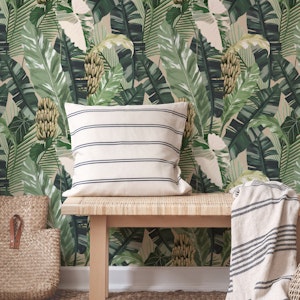 Pattern Tropical Leaves