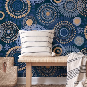 Opulent Rhapsody Of India Blue Gold