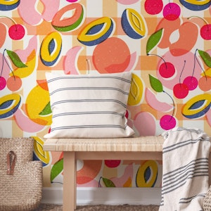 screenprint summer fruits