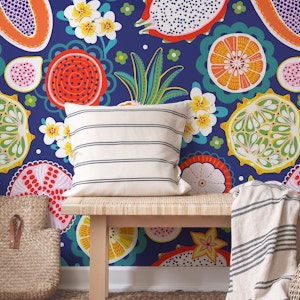 Tropical Fruits - Summer Nights / Large