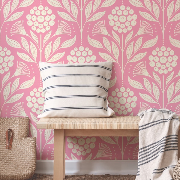 Lilly Pilly Damask - rose white