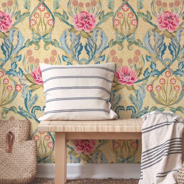 Floral Heritage Morris opulent vintage