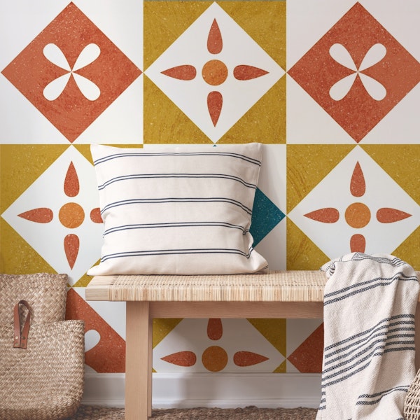 Artistic Tile Pattern