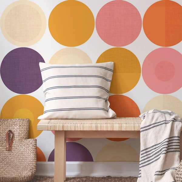 Vibrant Circle Grid