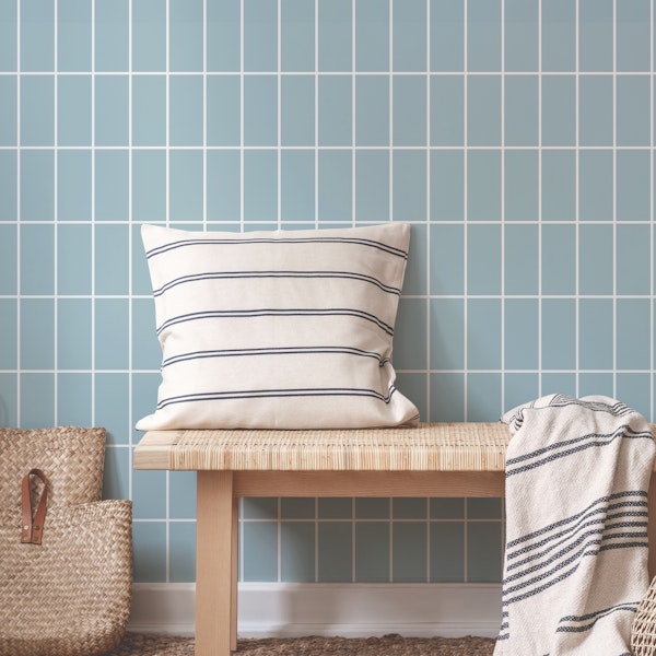 Simple Tiles - Scandi Blue And White