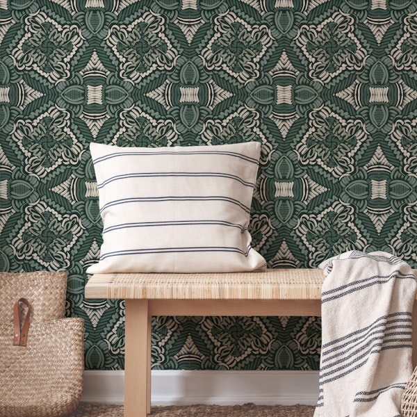 Intricate Forest Mosaic