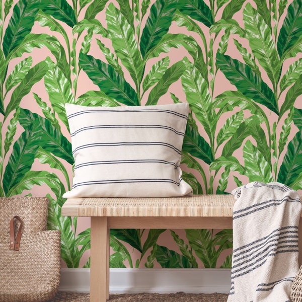 Seamless Tropical Leaves L