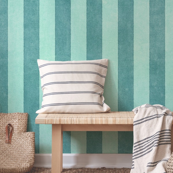 STRIPES - 004 - teal