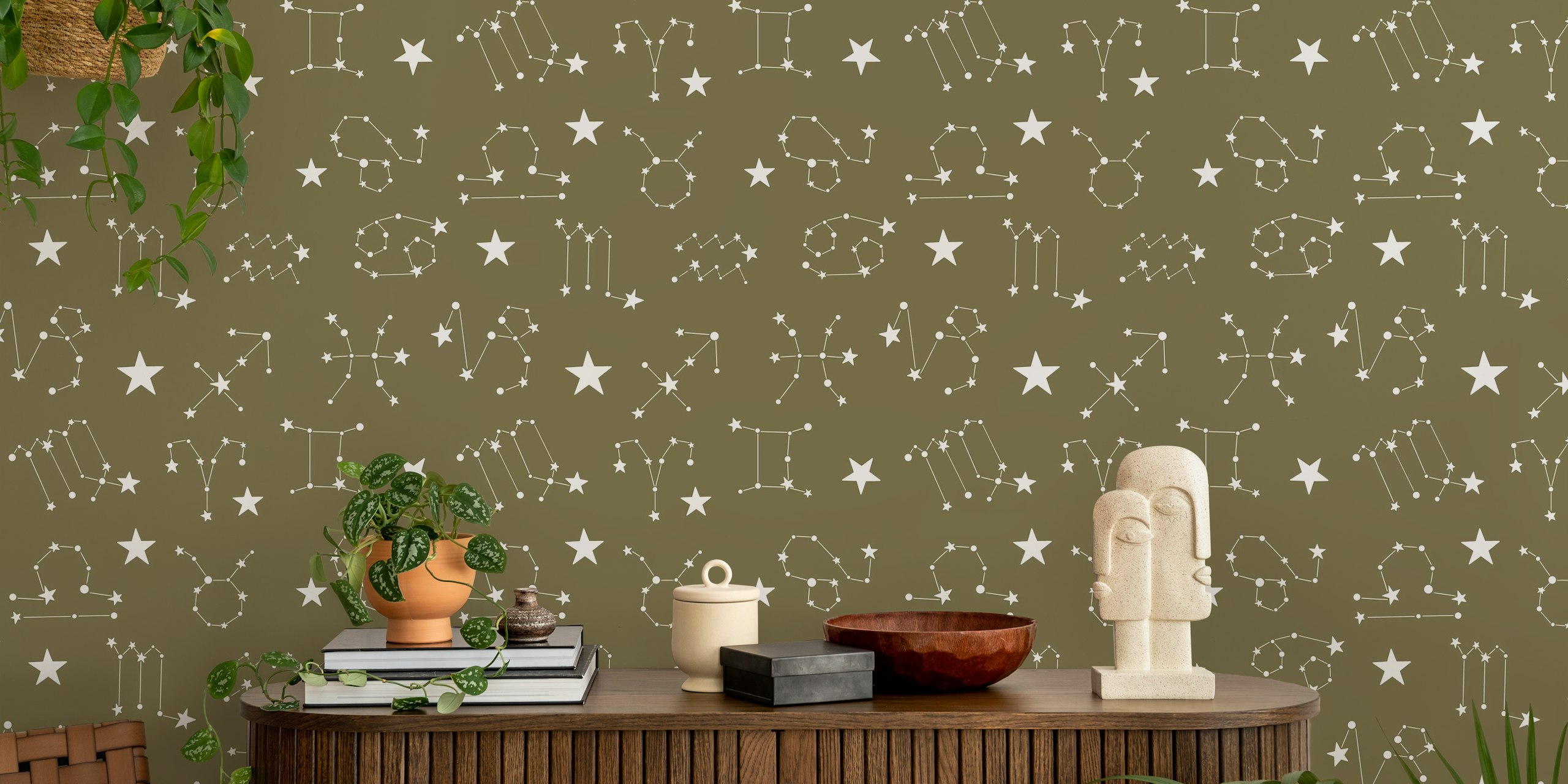 Tapeta Starry Constellations u sobi