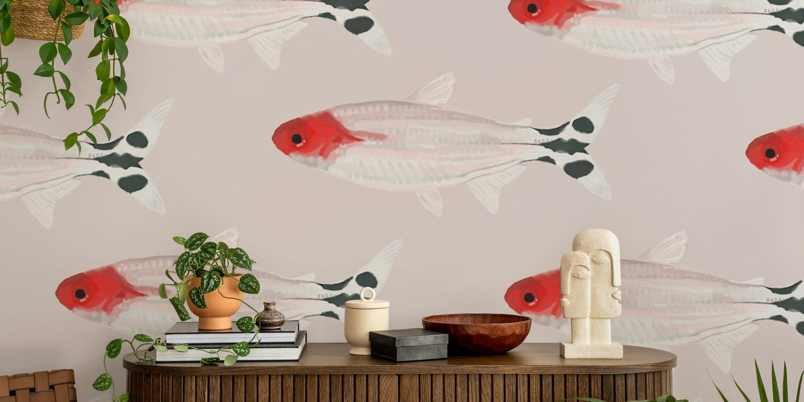 Dizajn tapete Asperum 02 u sobi