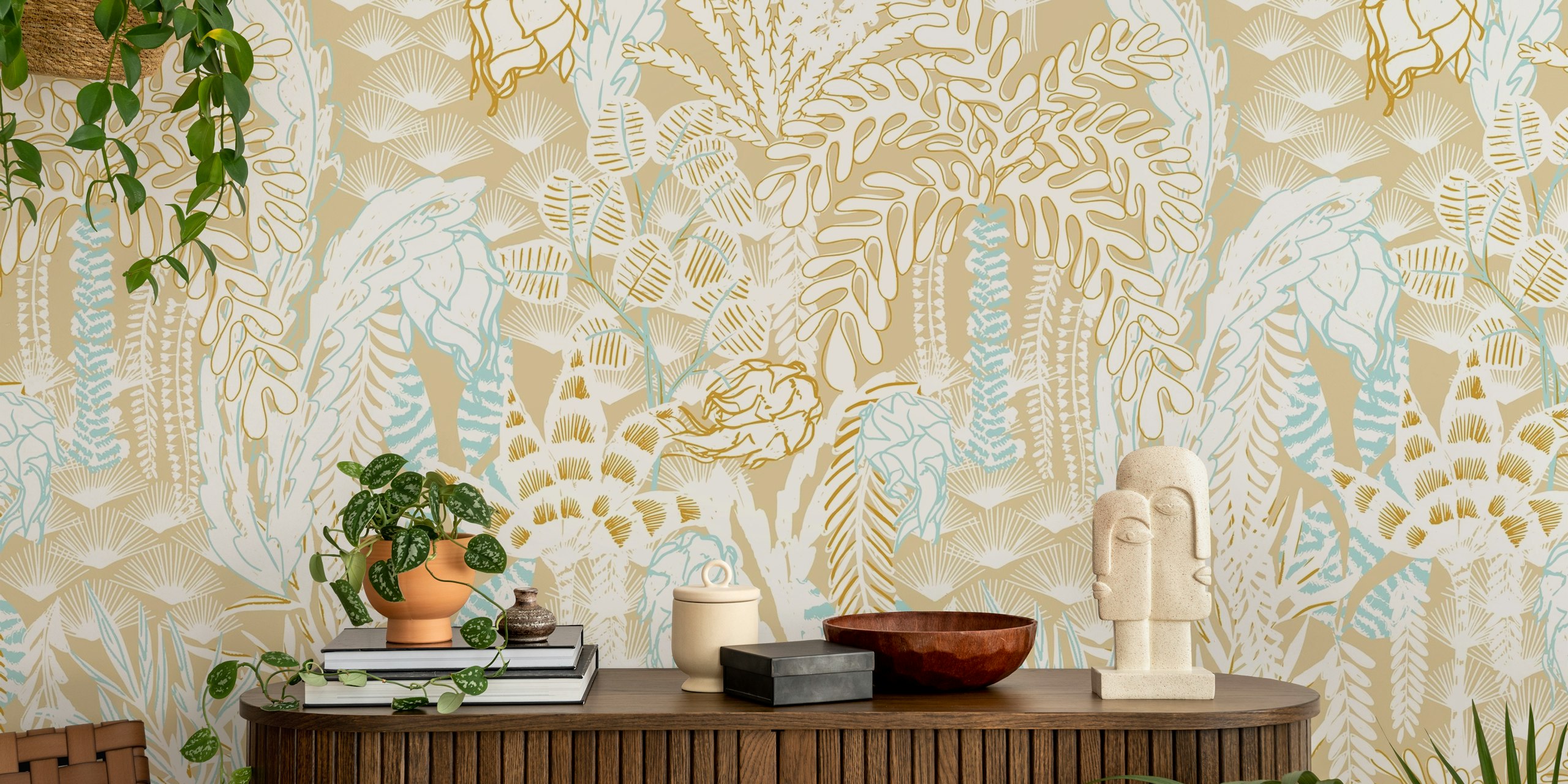 tropical lounge warm sand design