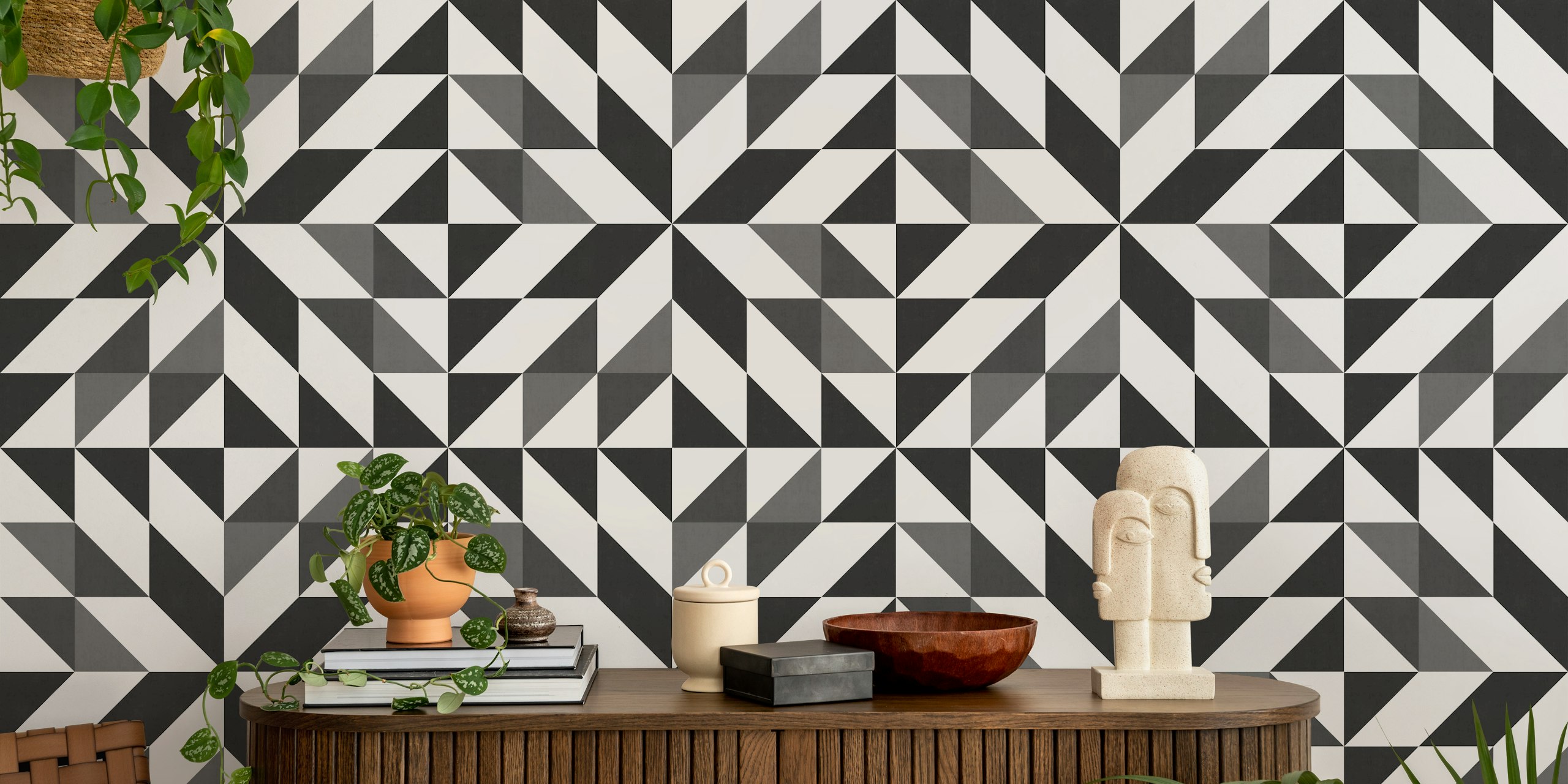 Abstraktni oblique geometry uzorak wallpaper