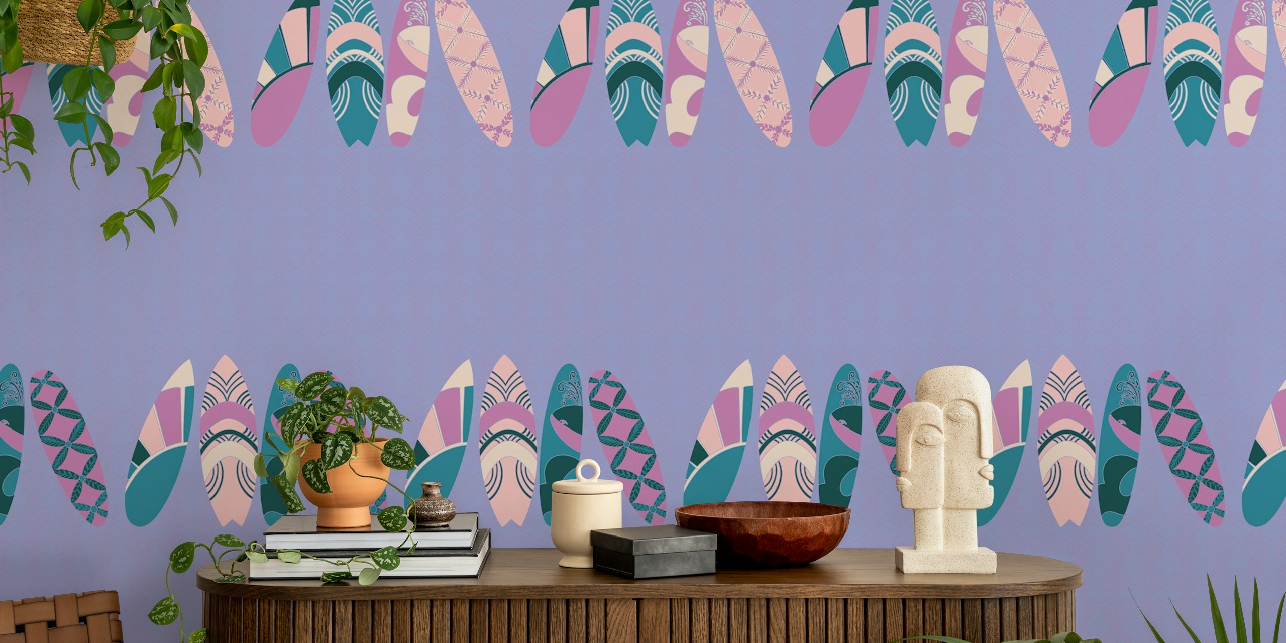 Dizajn tapete Surfboards u sobi