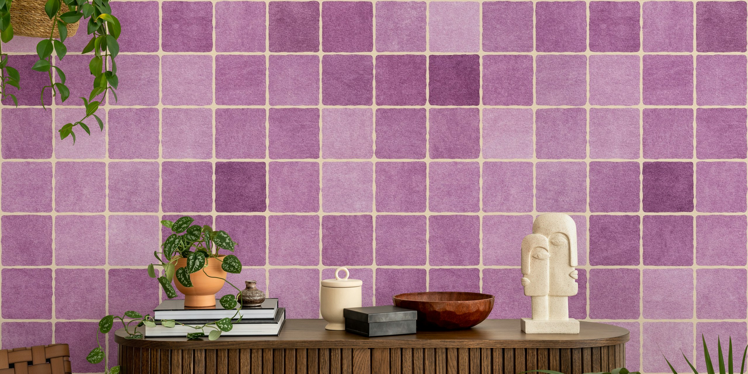 Mosaic - 001 - Kumara Lilla Mosaikkveggmaleri