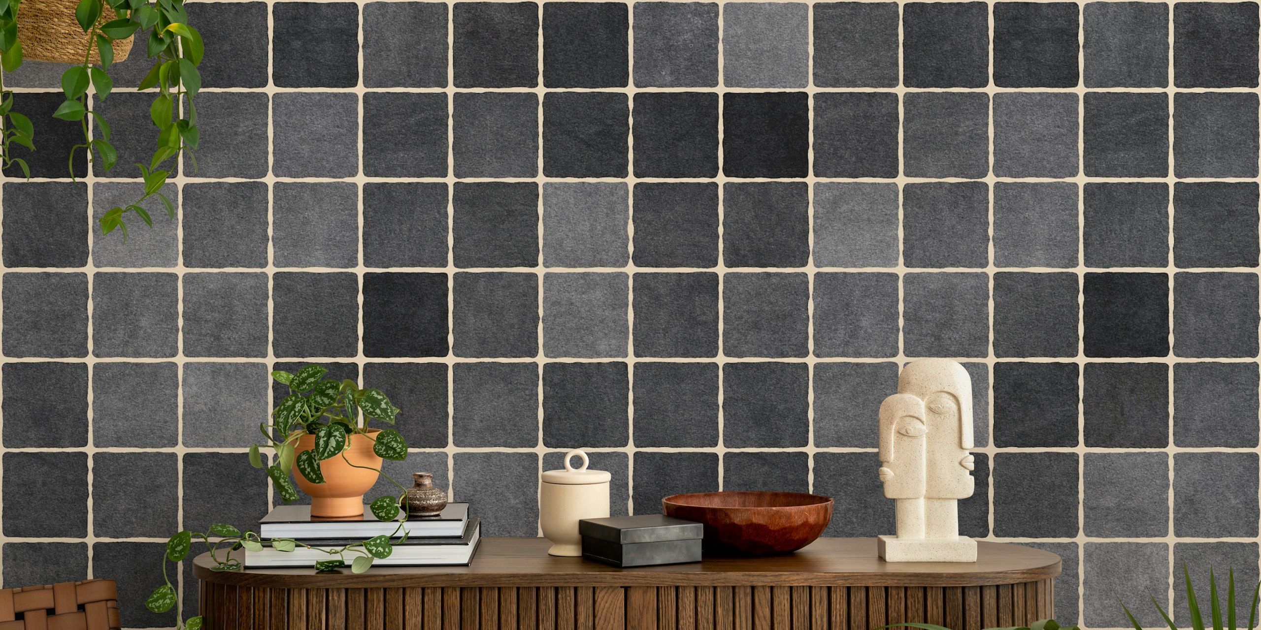 Mosaic - 001 - Graphite tapet visad