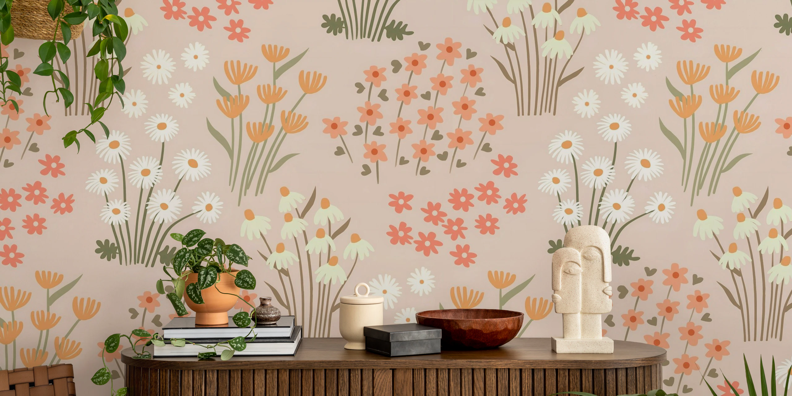 Spring Meadows wallpaper | Happywall