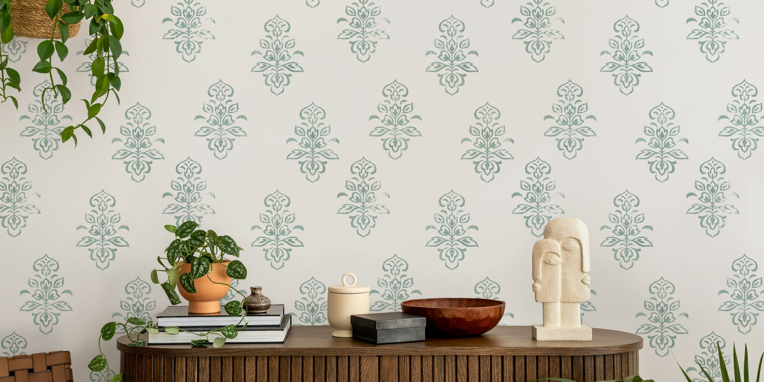 Spirited Vintage Vibes tapet vist i et rom